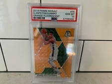2019 Panini Mosaic Giannis Antetokounmpo #75 card