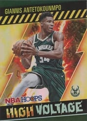 2020-21 Hoops High Voltage Giannis Antetokounmpo #6 card