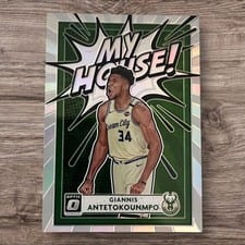 2020 Panini Donruss Optic My House Giannis Antetokounmpo #2 card