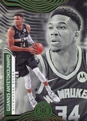 2021-22 Panini Illusions Base Set Giannis Antetokounmpo #49 card