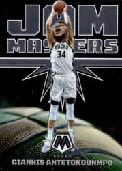 2021-22 Panini Mosaic Jam Masters Giannis Antetokounmpo #6 card