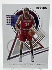 2021-22 Panini Recon Rookie Review Giannis Antetokounmpo #1 card