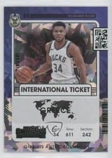 2021 Panini Contenders International Ticket Giannis Antetokounmpo #4 card