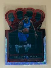 2021 Panini Crown Royale Giannis Antetokounmpo Asia Red #4 card