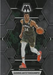 2022-23 Panini Mosaic Base Set Giannis Antetokounmpo #15 card