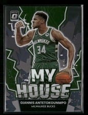 2022 Panini Donruss Optic My House Giannis Antetokounmpo #6 card