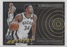 2023-24 Panini Obsidian Hotspot Giannis Antetokounmpo #14 card