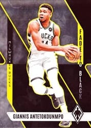 2023-24 Panini Phoenix Fade To Black Giannis Antetokounmpo #23 card