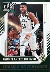 2024-25 Donruss Franchise Features Giannis Antetokounmpo #3 card