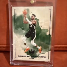 2024-25 Panini Court Kings Water Color Giannis Antetokounmpo #7 card