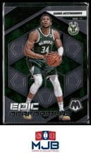 2024-25 Panini Mosaic Epic Performers Giannis Antetokounmpo #7 card