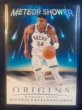 2024-25 Panini Origins Meteor Shower Set Giannis Antetokounmpo #22 card