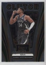 2024-25 Panini Select Clutch Giannis Antetokounmpo #8 card