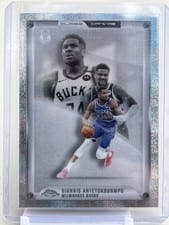 2025 Topps Chrome Glass Canvas Giannis Antetokounmpo #GC-3 card
