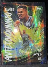 Giannis Antetokounmpo 2025 Topps Chrome Ultra Violet All-Stars #UV-2