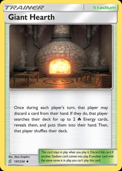 Unified Minds Giant Hearth #197 card