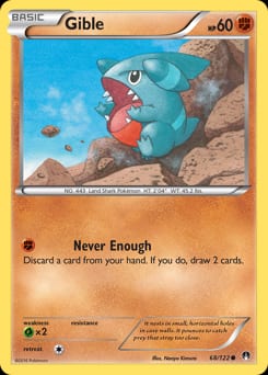 BREAKpoint Gible #68 card