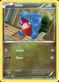 Dragons Exalted Gible #86 card