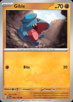 Paradox Rift Gible #94 card