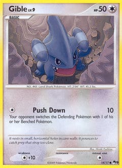 POP Series 9 Gible #14 card