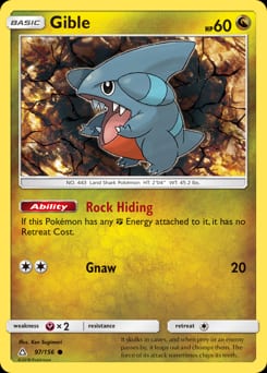2018 Ultra Prism Gible #97 card
