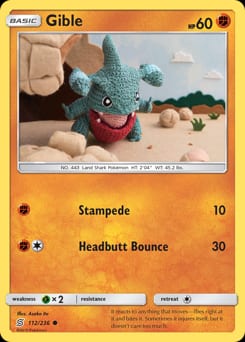 Unified Minds Gible #112 card