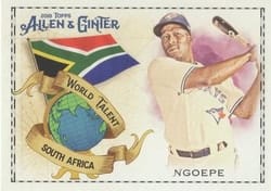 2018 Topps Allen & Ginter World Talent Gift Ngoepe #WT-39 card