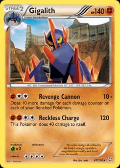 2012 Dragons Exalted Gigalith #67 card