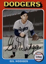 2019 Topps Archives Base Set Gil Hodges #144 card
