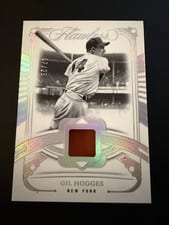 2024 Panini Flawless Legendary Memorabilia Gil Hodges #FL-GHS card