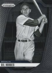 2025 Panini Prizm Base Set Gil Hodges #277 card