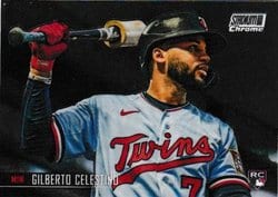 2021 Stadium Club Chrome Base Set Gilberto Celestino #331 card