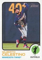 2022 Topps Heritage Base Set Gilberto Celestino #630 card