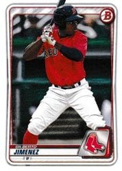 2020 Bowman Draft Base Set Gilberto Jimenez #BD-137 card