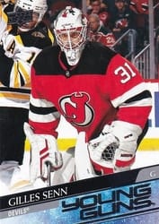 2020-21 Upper Deck Base Set Gilles Senn #453 card