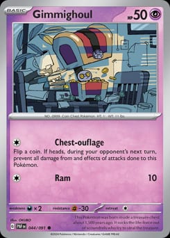 Paldean Fates Gimmighoul #44 card
