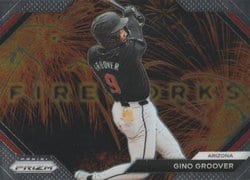2024 Panini Prizm Fireworks Gino Groover #23 card