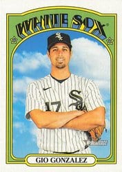 2021 Topps Heritage Base Set Gio Gonzalez #280 card