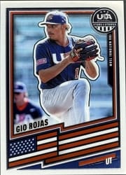2026 Panini Stars & Stripes Prizm Base Set Gio Rojas #171 card