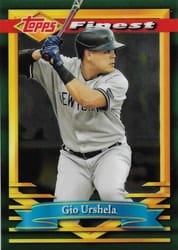 2021 Finest Flashbacks Base Set Gio Urshela #16 card