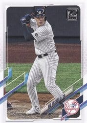2021 Topps Base Set Gio Urshela #117 card