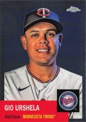 2022 Topps Chrome Platinum Anniversary Base Set Gio Urshela #88 card