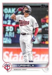 2022 Topps Update Base Set Gio Urshela #US130 card