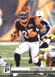 2018 Panini Base Set Giovani Bernard #61 card