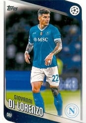 2025-26 Topps UEFA Club Competitions Base Set Giovanni Di Lorenzo #77 card