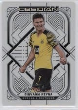 2021 Panini Obsidian Giovanni Reyna Electric Etch Contra #196 card