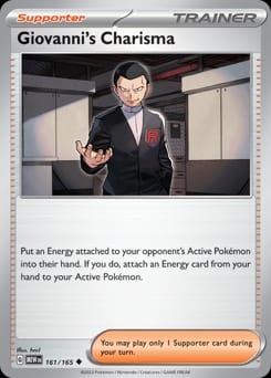 2023 151 Giovanni's Charisma #161 card