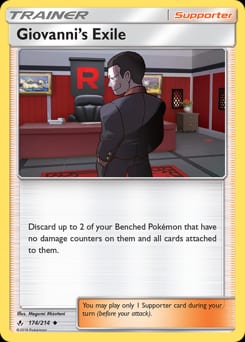 Unbroken Bonds Giovanni's Exile #174 card