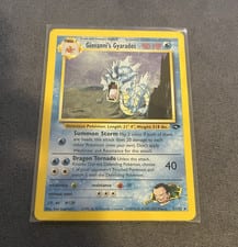 Gym Challenge Giovanni's Gyarados #5 card