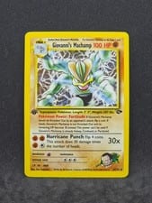 Gym Challenge Giovanni's Machamp #6 card